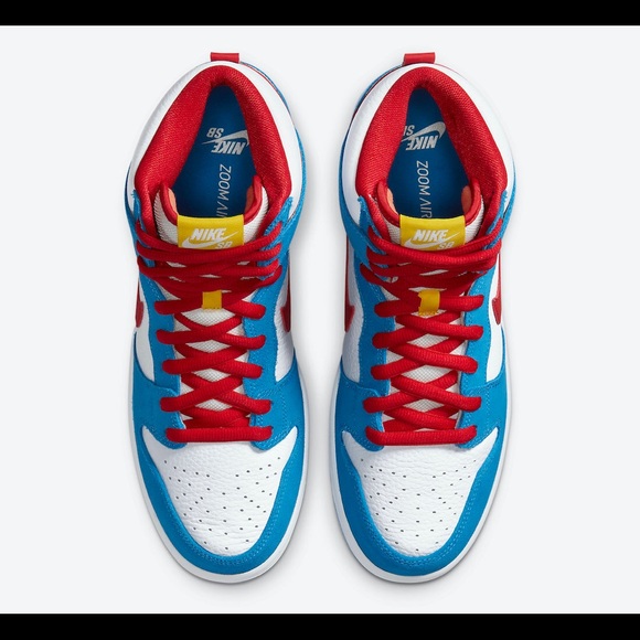 Nike SB Dunk High Pro ISO Orange Label “Doraemon” - CI2692 400 - Picture 4 of 8